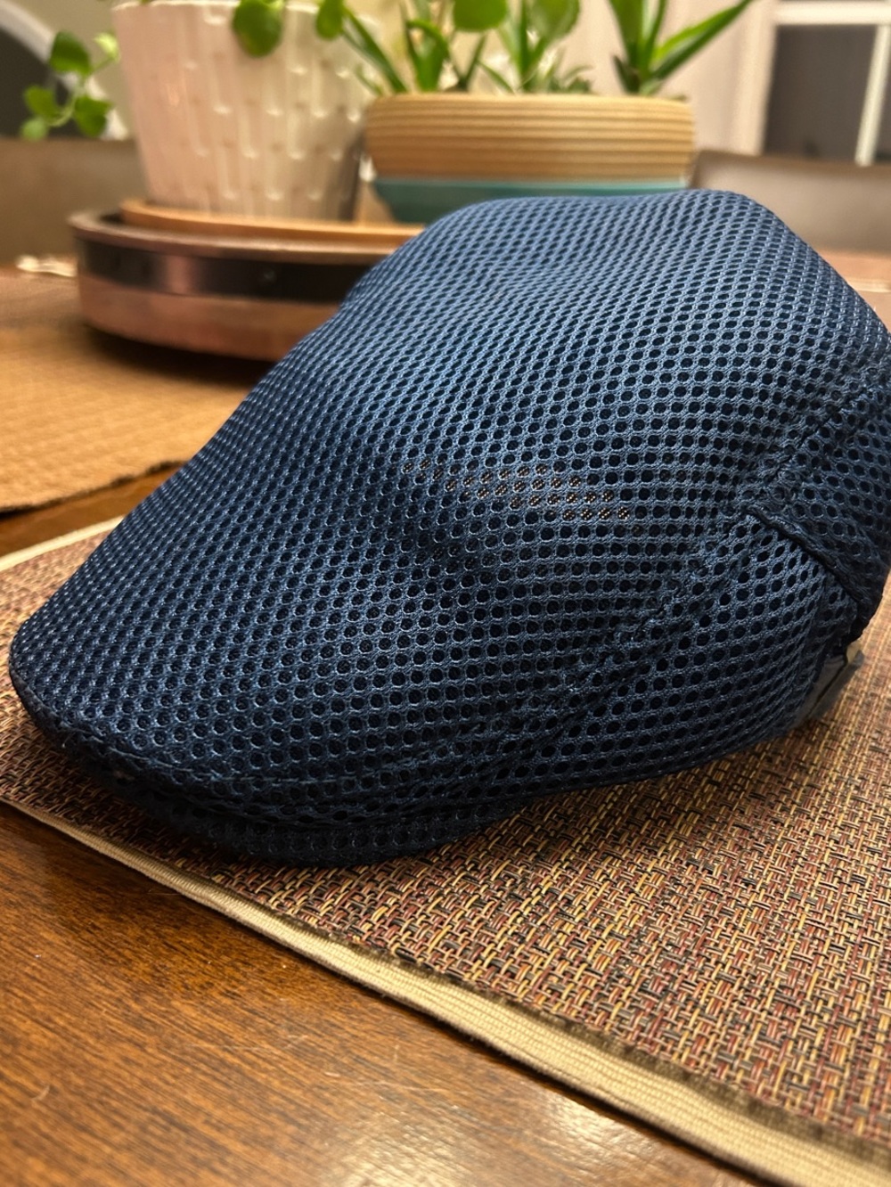 Men's Breathable Mesh Driving Cap - Navy